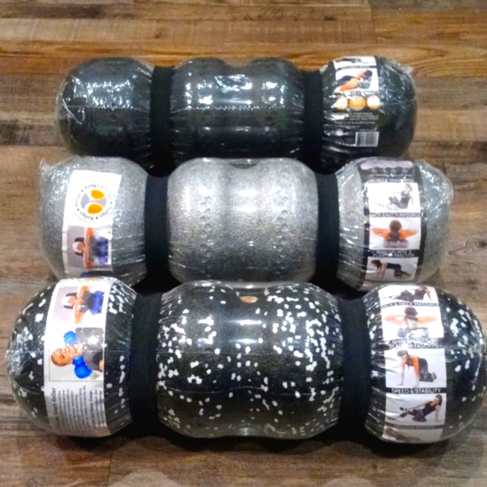 ROLLGA Foam Rollers 3, 5 Resistance Bands & Bag 1 Exercise Ball, 1 Facial Roller - Picture 16 of 16